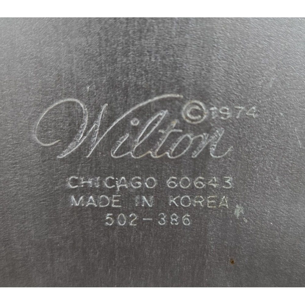 VTG 1974 WILTON  Lamb Cake Pans 3D 2 Piece Aluminum Easter Shower Approx 9x7x6 - Picture 3 of 12
